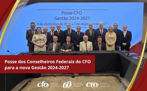 Posse dos Conselheiros Federais do CFO para a nova Gestão 2024-2027