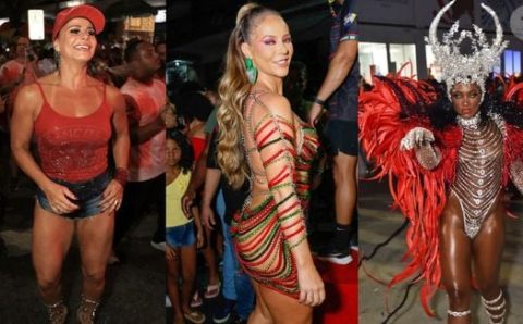Carnaval 2025 no RJ: veja agenda completa dos ensaios técnicos da Sapucaí; Vivi Araújo, Paolla Oliveira e mais famosas devem participar