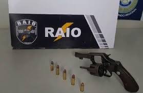 Companhia Raio prende em flagrante homem que tentava roubar joalheria na região central de Cuiabá