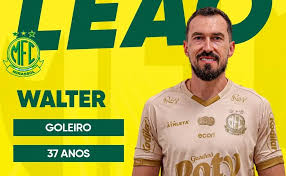 Mirassol anuncia a contratação do goleiro Walter, ex-Corinthians e Cuiabá