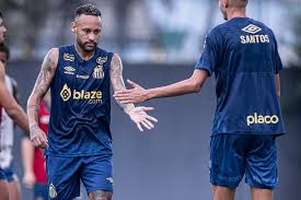 Com Neymar em campo, Santos finaliza preparação para receber o Noroeste pelo Paulista