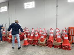 Sesp entrega mais de 15 mil itens de sinalização de trânsito às forças de segurança