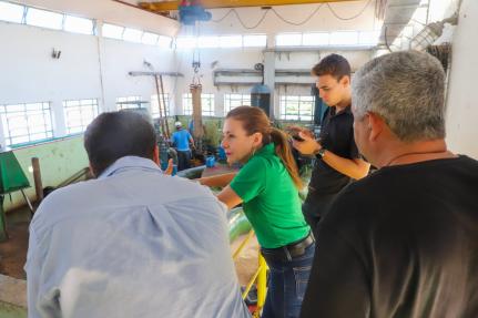 VG vistoria estrutura para plano emergencial de abastecimento de água