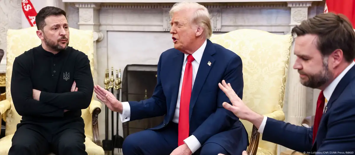 Trump bate boca com Zelenski e ameaça cortar apoio à Ucrânia