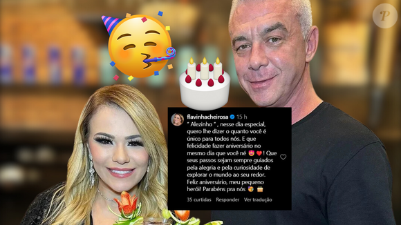 Apontada como affair de Alexandre Correa, Flavinha Cheirosa revela coincidência em aniversário do filho do empresário e tieta: ‘Meu pequeno herói’