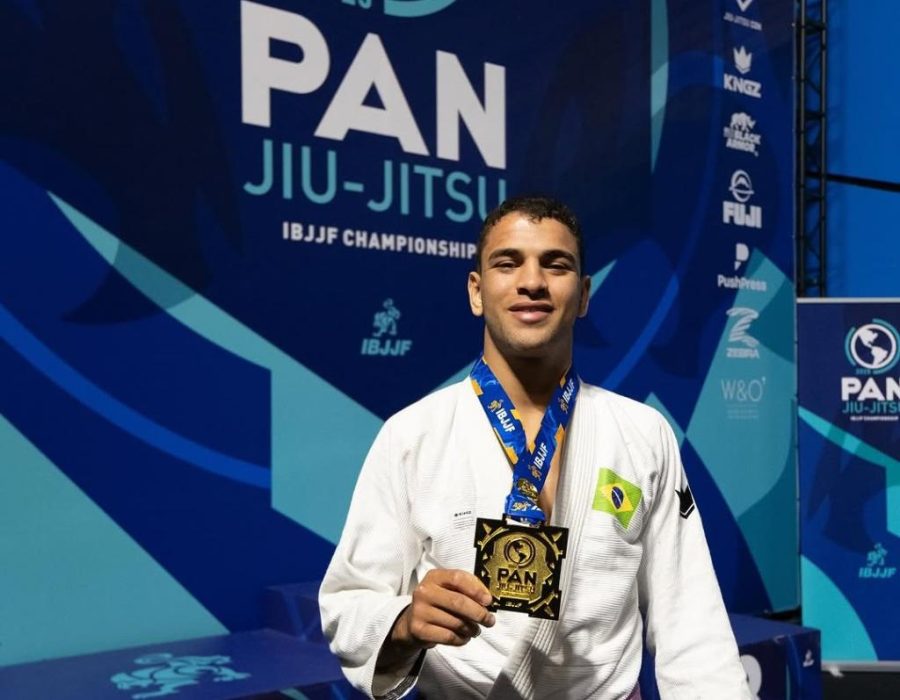 MT:  Bolsista de projeto do Governo de MT conquista título de campeão Pan-Americano de Jiu-Jitsu