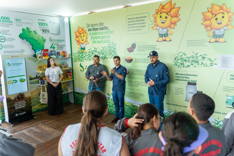 MT:  Na Farm Show 2025, Aprosoja Mato Grosso mostra que a produção agrícola e a preservação andam juntas
