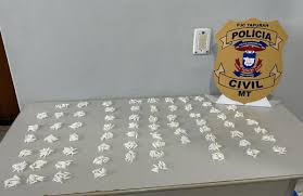 Polícia Civil apreende mais de 700 pinos de cocaína em Tapurah