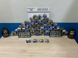 Força Tática prende duas faccionadas e apreende porções de maconha em Lucas do Rio Verde