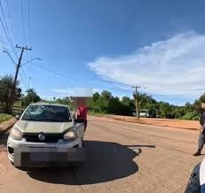 PM prende homem após agredir esposa com socos no Distrito da Guia em Cuiabá