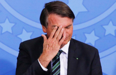 DECLARAÇÃO SEM NEXO:   Jair Bolsonaro afirma que só vai indicar candidato “depois de morto”