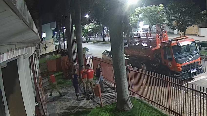 Corpo de Bombeiros socorre bebê de 1 mês de vida que se engasgou com leite materno