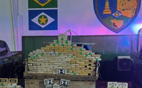 Gefron apreende 340 tabletes de drogas e causa prejuízo de R$ 6,4 milhões às facções