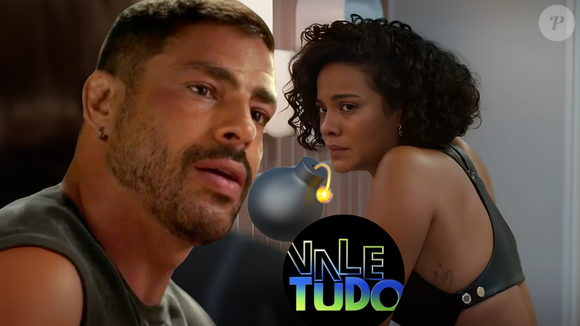 BOMBA em ‘Vale Tudo’! Bella Campos chora ao ser pressionada para ‘limpar a barra’ de Cauã Reymond e acaba em reunião com ator e chefão da Globo