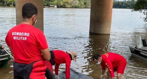 Bombeiros localizam corpo de vítima de afogamento no Rio Aripuanã