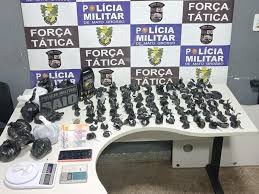 Homem é preso pela Polícia Militar com 226 porções de maconha