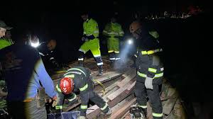 Corpo de Bombeiros resgata corpo de vítima após grave acidente de trânsito em Jaciara