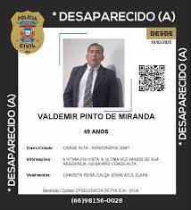 Polícia Civil localiza motocicleta usada por homem desaparecido em Rondonópolis