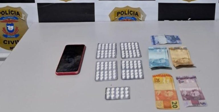 Polícia Civil prende traficante de drogas sintéticas em Pedra Preta