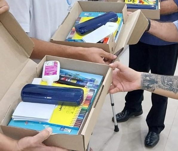 Penitenciária de VG recebe materiais para alfabetização de adultos em ambiente prisional