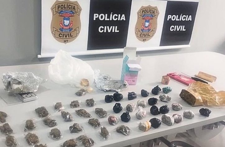 Polícia Civil prende suspeita por tráfico de drogas em Matupá