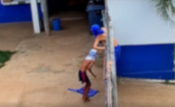 Câmeras do Vigia Mais MT identificam invasão e impedem adolescentes de furtarem escola de Várzea Grande