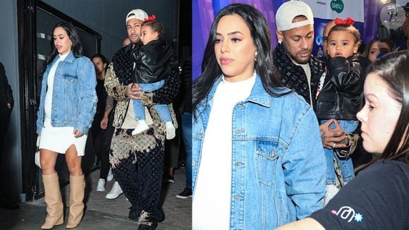 Ryca! Bruna Biancardi rouba a cena com botas de R$ 23 mil e look total luxo ao lado de Neymar e Mavie em São Paulo