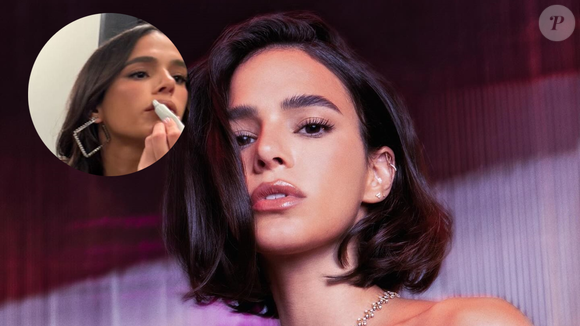 O segredo dos lábios de Bruna Marquezine: com apenas um item de beleza, atriz mantém a boca hidratada no frio – e a culpa é de Hailey Bieber!