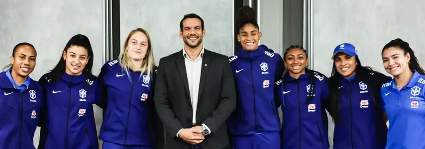 Novo presidente da CBF projeta mais investimentos no futebol feminino