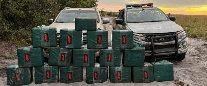 Gefron aprende 1,4 tonelada de droga e gera prejuízo de R$ 30 milhões às facções criminosas em uma semana