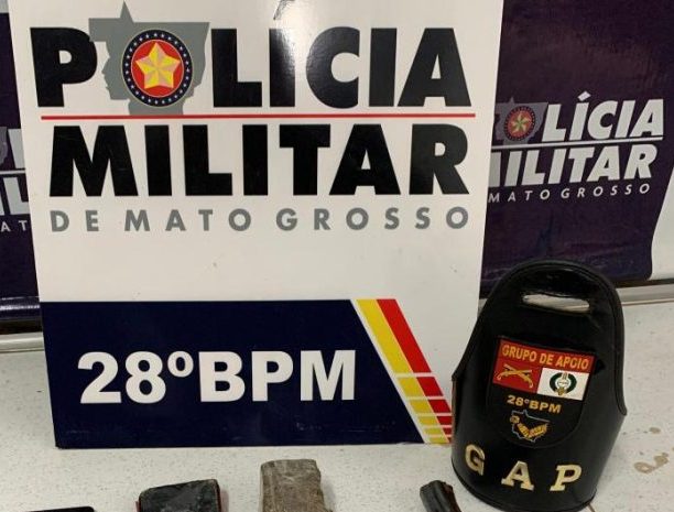 PM apreende arma, drogas e prende faccionado com extensa ficha criminal