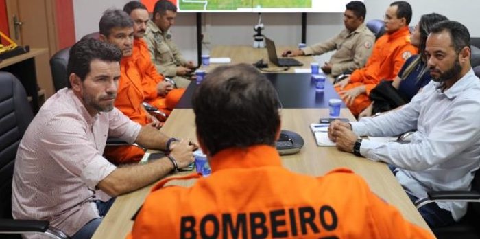 Corpo de Bombeiros Militar apresenta sistema de apoio a incêndios florestais à empresa Verde Floresta Group