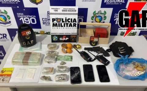 Polícia Militar apreende dois adolescentes faccionados por tráfico de drogas