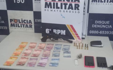 Polícia Militar prende três faccionados em flagrante por homicídio em Cáceres