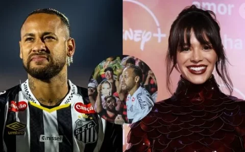 Zoeira sem limites: rosto de Bruna Marquezine é usado para provocar Neymar em partida do Santos contra o Sport e web reage. ‘Vai fazer birra’