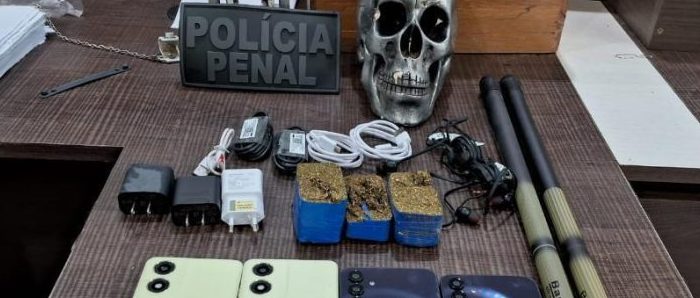 Polícia Penal deteve 151 visitantes por tentarem entrar com materiais proibidos em unidades prisionais de MT