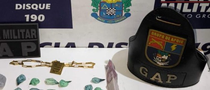Polícia Militar prende três faccionados e apreende 45 porções de cocaína