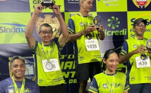 PM reúne 1,2 mil participantes na terceira edição da Corrida Guardião Centenário
