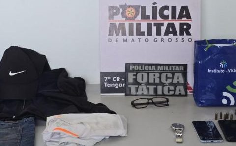 Quadrilha é detida pela Polícia Militar após manter casal refém durante roubo em Tangará da Serra