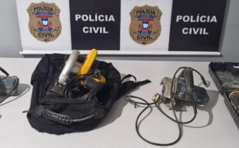 Polícia Civil prende três pessoas e recupera celulares e ferramentas furtados em Matupá