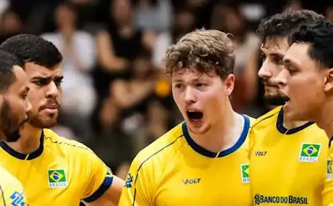 Liga das Nações: Brasil fecha 1ª fase na liderança e mira no mata-mata