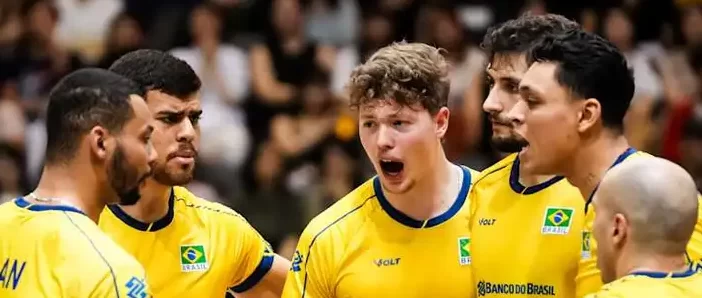 Liga das Nações: Brasil fecha 1ª fase na liderança e mira no mata-mata