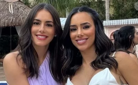 Irmã de Bruna Biancardi posta novas fotos da chegada de Mel, filha de Neymar, e agita web: ‘Xerox do papai’