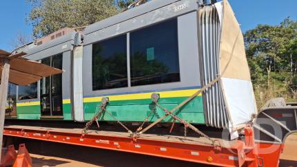 Últimos vagões do VLT deixam Várzea Grande rumo à Bahia