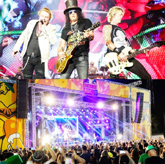 MT:  MÚSICA E CERVEJA:   Cuiabá será “capital do rock” com Guns N’ Roses e Oktoberfest