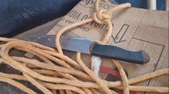Suspeito de esfaquear colega de trabalho em fazenda é preso em flagrante pela PM