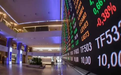 Bolsa cai para menor nível em três meses com tarifaço dos EUA