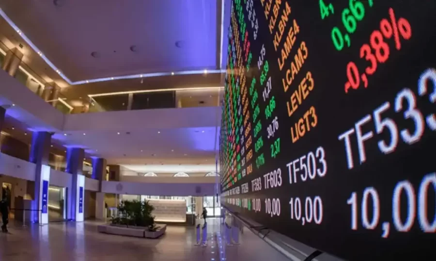 Bolsa cai para menor nível em três meses com tarifaço dos EUA