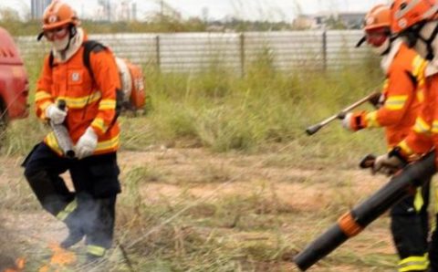 Corpo de Bombeiros e Prefeitura de Cuiabá lançam campanha Cuiabá Sem Queimadas