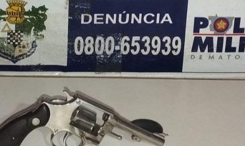 PM é acionada para verificar tentativa de homicídio e prende faccionado por posse de arma de fogo irregular